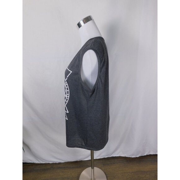 Celestial Mandala Sleeveless Tank Top Unisex Witchcore Dark Moon Phases - Picture 5 of 10